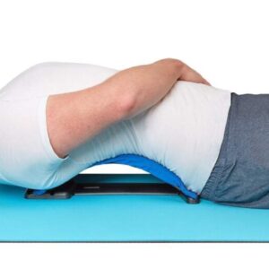 Back Stretcher and Posture Corrector being used by a man